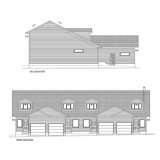 Condo Front Left Elevation